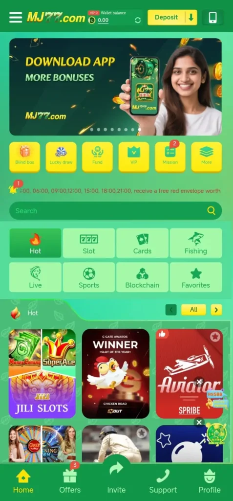 MJ77 App